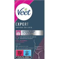 Bandas de depilación zona bikini VEET EXPERT, caja 16 uds Bandas de depilación zona bikini VEET EXPERT, caja 16 uds