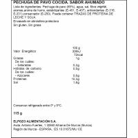 Pit d`indiot braseado rodanxes fines ELPOZO, safata 115 g