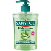 Sabó líquid de mans hidratant SANYTOL, dosificador 500 ml