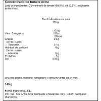 Tomate doble concentrado FERRER 145g