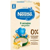 Papilla 8 cereales con frutas NESTLÉ, caja 475 g Papilla 8 cereales con frutas NESTLÉ, caja 475 g