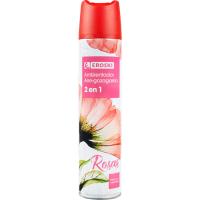 Ambientador de roses EROSKI, spray 300 ml Ambientador de roses EROSKI, spray 300 ml