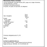 Pit d`indiot 100% natural ELPOZO BENESTAR, 120 g