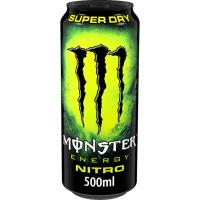 Bebida energética MONSTER Nitro, lata 50 cl Bebida energética MONSTER Nitro, lata 50 cl