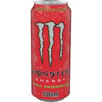 Bebida energética MONSTER Ultra Sandía, lata 50 cl Bebida energética MONSTER Ultra Sandía, lata 50 cl