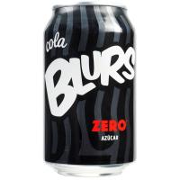 Refresco de cola BLURS ZERO AZÚCAR, lata 33 cl Refresco de cola BLURS ZERO AZÚCAR, lata 33 cl