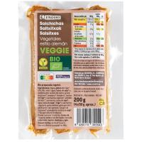 Salsitxa veggie alemanya EROSKI, sobre 200 g