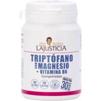 Triptófano c/ magnesio+vit B6 A. LAJUSTICIA, bote 60 comprimidos Triptófano c/ magnesio+vit B6 A. LAJUSTICIA, bote 60 comprimidos