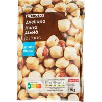 Avellana tostada EROSKI, bolsa 175 g