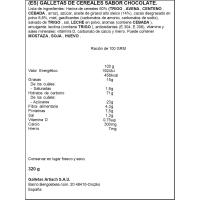 Galleta Ositos de chocolate ARTIACH, caja 320 g