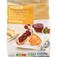 Panecillos normales EROSKI, bolsa 300 g Panecillos normales EROSKI, bolsa 300 g