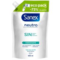 Gel de ducha SANEX NEUTRO, ecopack 950 ml Gel de ducha SANEX NEUTRO, ecopack 950 ml