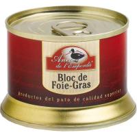 Bloc de Foie gras de Pato ANEC DE L'EMPORDA, lata 130 g Bloc de Foie gras de Pato ANEC DE L'EMPORDA, lata 130 g