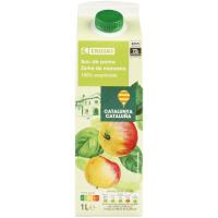 Zumo exprimido de manzana origen Cataluña EROSKI, 1 litro Zumo exprimido de manzana origen Cataluña EROSKI, 1 litro
