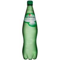 Agua mineral natural con gas PEDRAS, botella 1 litro Agua mineral natural con gas PEDRAS, botella 1 litro