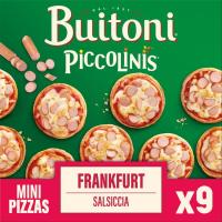Mini pizza piccolinis salsicha BUITONI, caja 270 g Mini pizza piccolinis salsicha BUITONI, caja 270 g