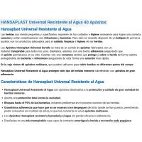 Apòsits assortit universal resistent a l'aigua HANSAPLAST, caixa 40 u