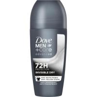 Desodorant men invisible DOVE, roll-on 50 ml