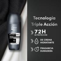 Desodorant men invisible DOVE, roll-on 50 ml