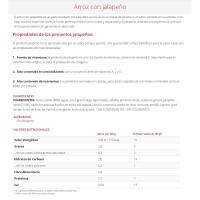 Gotets d'arròs jalapeño BRILLANTE, pack 2x250 g