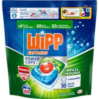 Detergent càpsules Power Atrapa Olor WIPP, caixa 20 dosi