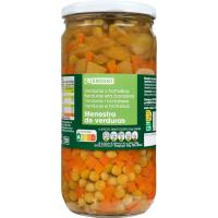 Menestra de verduras EROSKI, frasco 400 g Menestra de verduras EROSKI, frasco 400 g