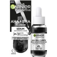 Serum anti-imperfeciones aha+bha+carbón PUREACTIVE, gotero 30 ml Serum anti-imperfeciones aha+bha+carbón PUREACTIVE, gotero 30 ml