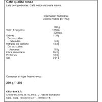 Cafè molt qualita rossa LAVAZZA, pack 2x250 g