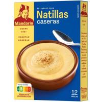 Natilles casolanes MANDARÍN, caixa 85 g