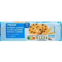 Cookies de chocolate sin azúcar añadido EROSKI, paquete 135 g Cookies de chocolate sin azúcar añadido EROSKI, paquete 135 g