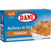 Mejillón en escabeche 13/18 DANI, lata 111 g