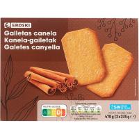 Galletas de canela EROSKI, paquete 470 g Galletas de canela EROSKI, paquete 470 g