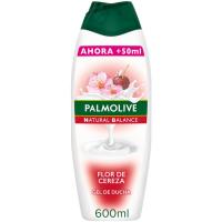 Gel de ducha flor cereza PALMOLIVE NATURAL BALANCE, bote 600 ml Gel de ducha flor cereza PALMOLIVE NATURAL BALANCE, bote 600 ml