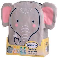 Mochila de paseo elefante NENUCO, 1 ud Mochila de paseo elefante NENUCO, 1 ud
