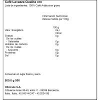 Cafè en gra Qualita Or LAVAZZA, paquet 500 g