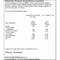 Palmeras DULCESOL, bandeja 180 g