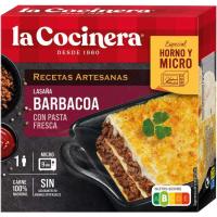 Lasaña a la barbacoa LA COCINERA, caja 280 g Lasaña a la barbacoa LA COCINERA, caja 280 g