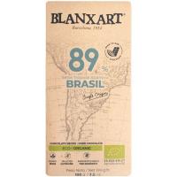 Xocolata negra ecològica 89% cacau origen Brasil, rajola 100 g Xocolata negra ecològica 89% cacau origen Brasil, rajola 100 g
