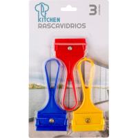 Rascavidrios 11 cm, assortit color Quin t'arribarà? KITCHEN, pack 3 u