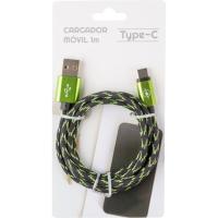 Cable carregador d'1 metre per a movil tipus C, colors Quin t'arribarà?, 1 u