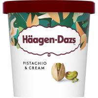 Helado de pistachio&cream HAAGEN DAZS, tarrina 420 ml