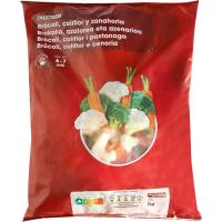 Mix de brocoli, coliflor i pastanaga EROSKI, bossa 1 kg Mix de brocoli, coliflor i pastanaga EROSKI, bossa 1 kg