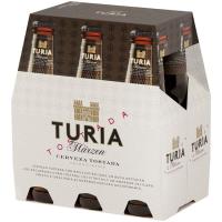Cerveza TURIA, botellín pack 6x25 cl Cerveza TURIA, botellín pack 6x25 cl