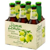 Cerveza de limón DAMM LEMON, pack botellín 6x25 cl Cerveza de limón DAMM LEMON, pack botellín 6x25 cl