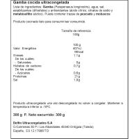 Gamba cocida mediterráneo DELFÍN, tarrina 300 g