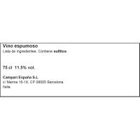 Espumós Pre Spritz CINZANO, ampolla 75 cl