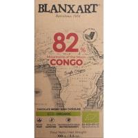 Xocolata ecològic 82% cacau Congo BLANXART, rajola 100 g Xocolata ecològic 82% cacau Congo BLANXART, rajola 100 g