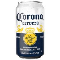 Cerveza CORONA, lata 33 cl Cerveza CORONA, lata 33 cl