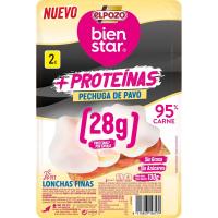Pit pollastre indiot+protei ELPOZO, rodanxes fines, safata 120 g
