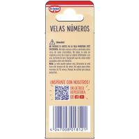 Espelma Núm. 4 DR. OETKER, pack 1 u